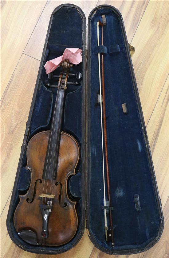 A 19th century violin